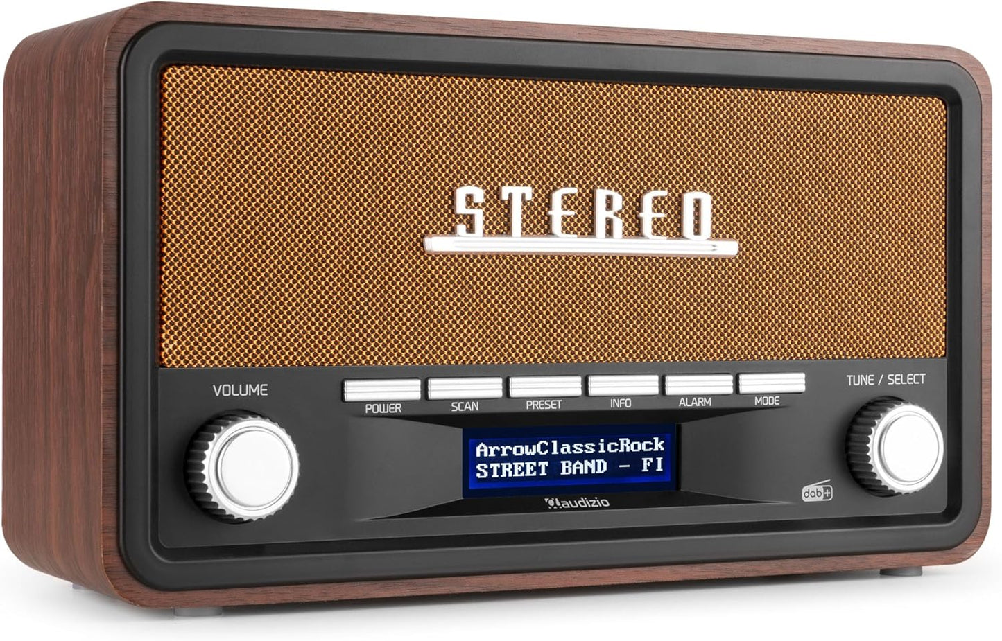 Foggia - Retro Radio, Kupfer / Orange
