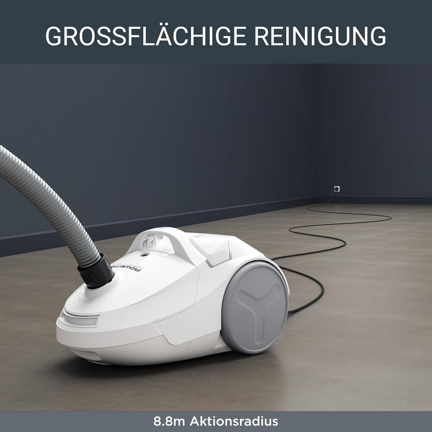Compact Power Staubsauger mit Beutel, Haus