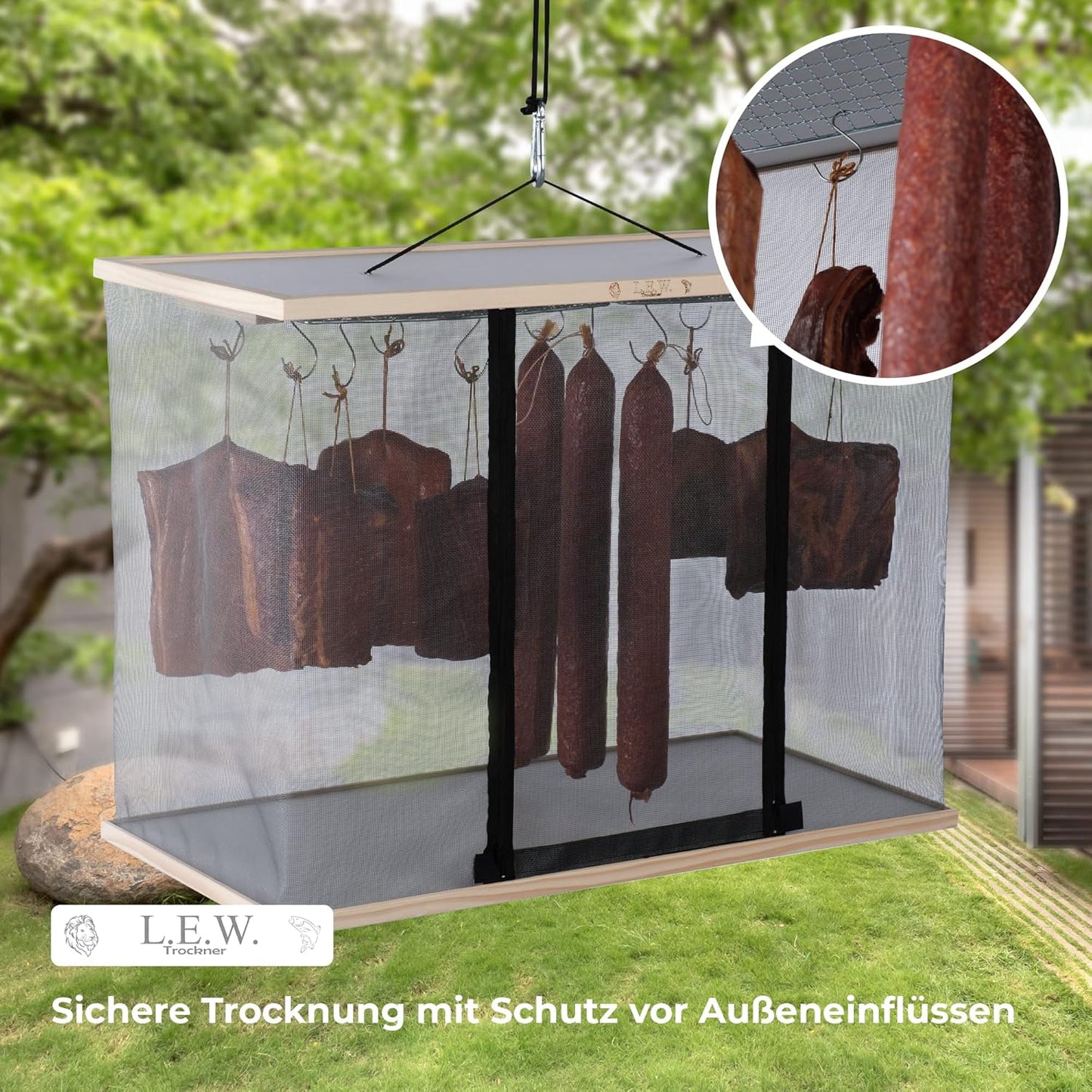 Hängender Reifeschrank, Modell 1/ 41 x 35 x 50 cm