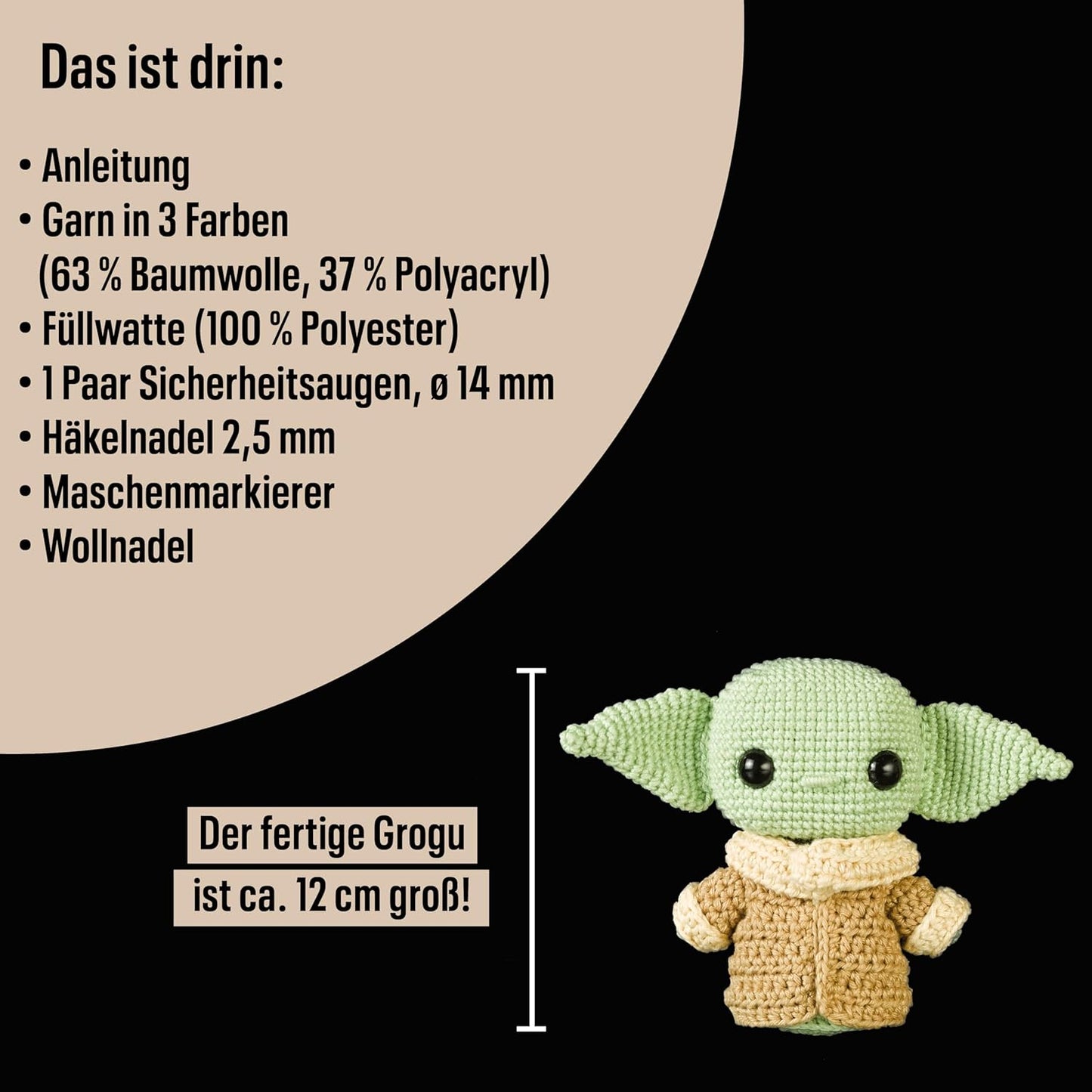 Funkogurumi Grogu Häkelset