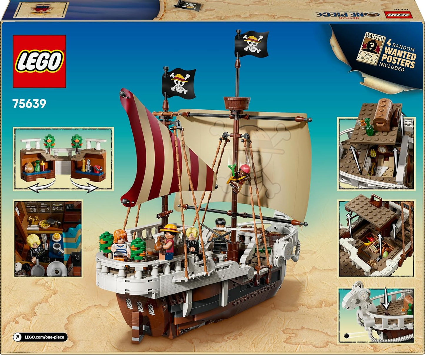 Das Piratenschiff Flying Lamb