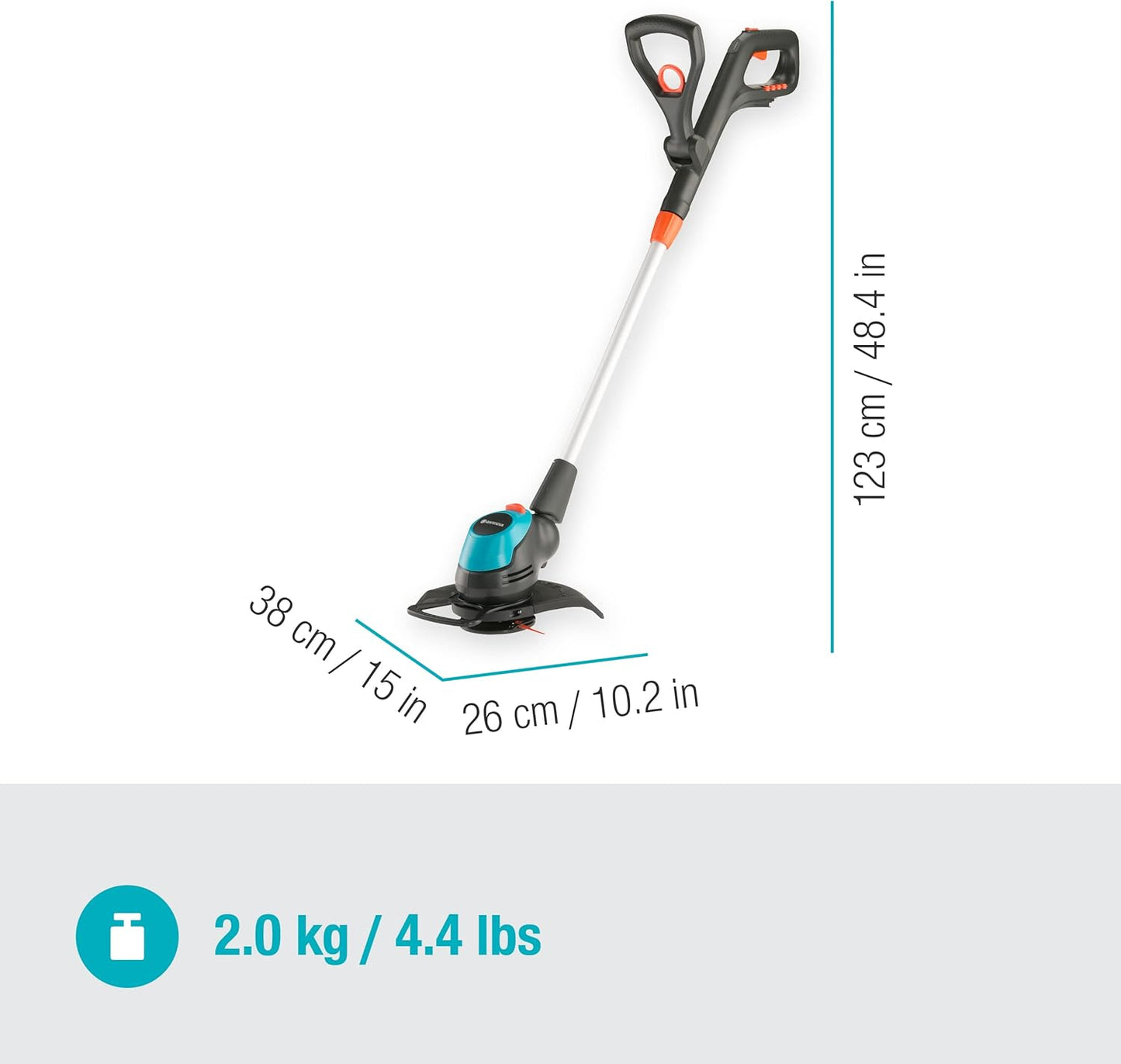Akku-Trimmer EasyCut 23/18V P4A, ohne Akku, ohne Akku