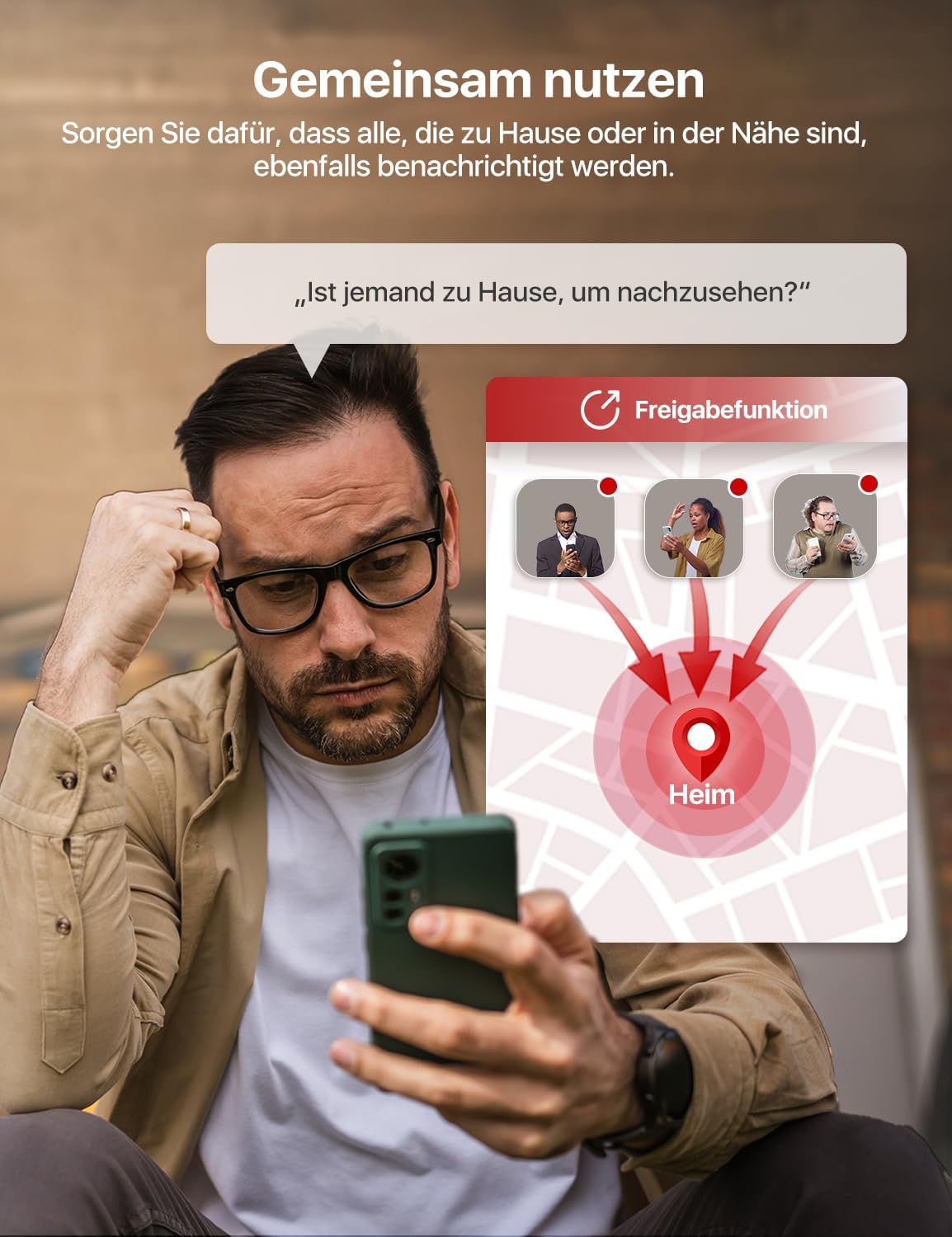 Smarter Wassermelder, 1x Wassermelder Ohne Basisstation