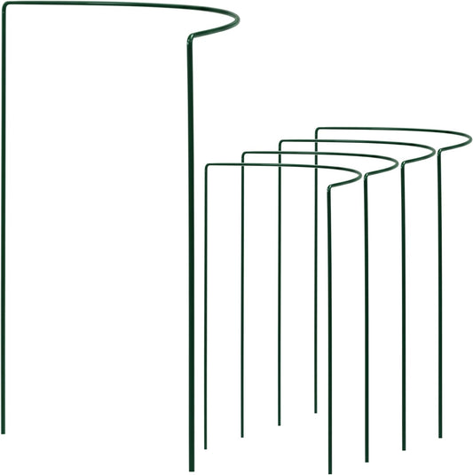 10er-Set Halbrunde Pflanzenstütze, 10 35 cm hoch - halbrund
