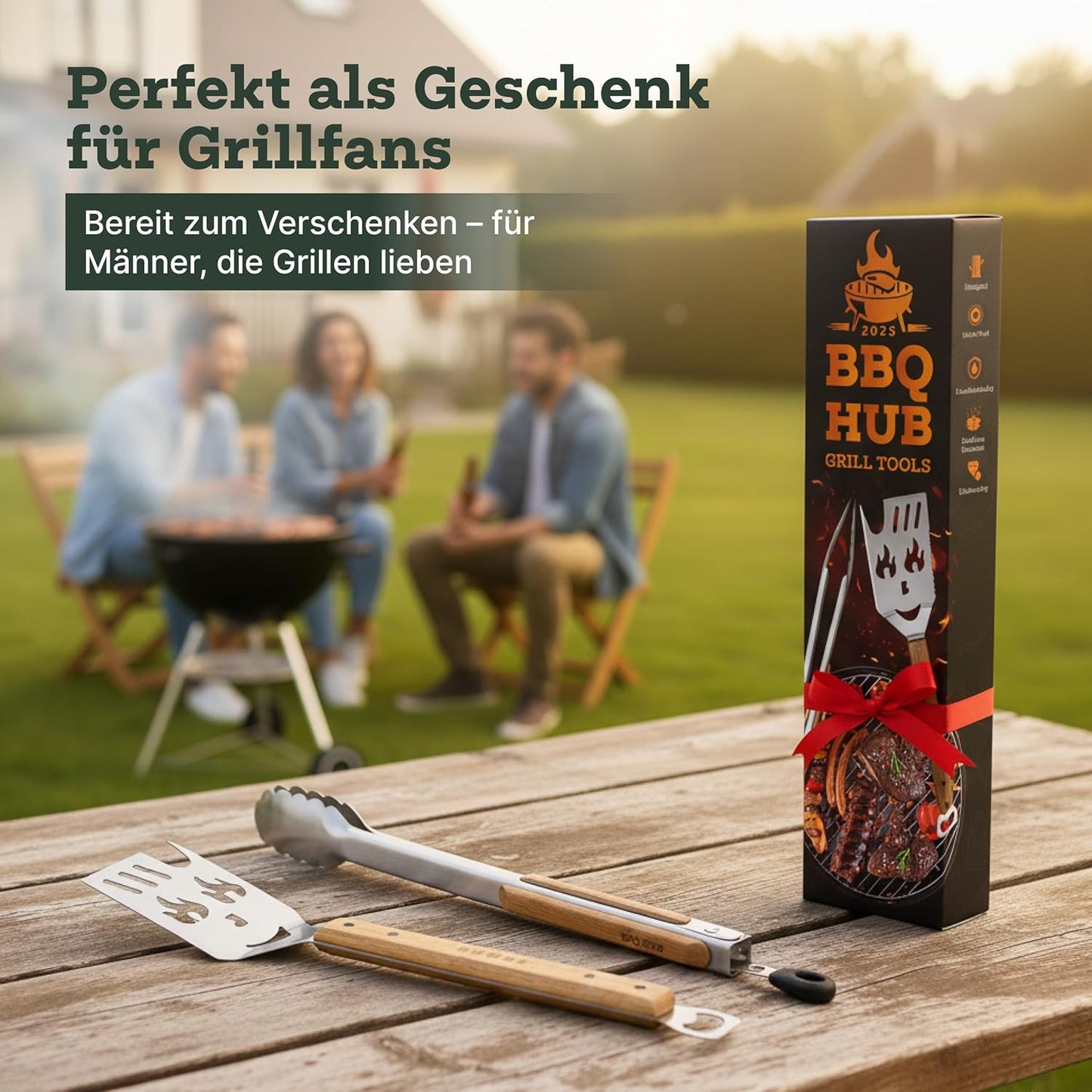 7-in-1 Grillspachtel Geschenkset