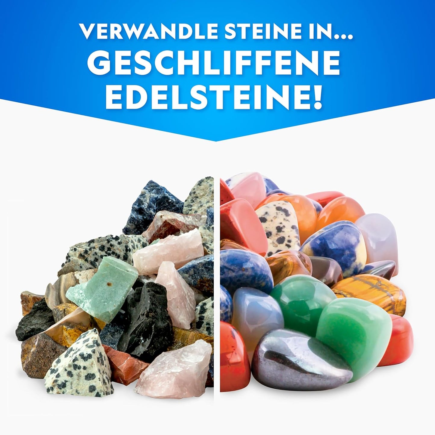 National Geographic Trommelpolierer Zubehörsatz