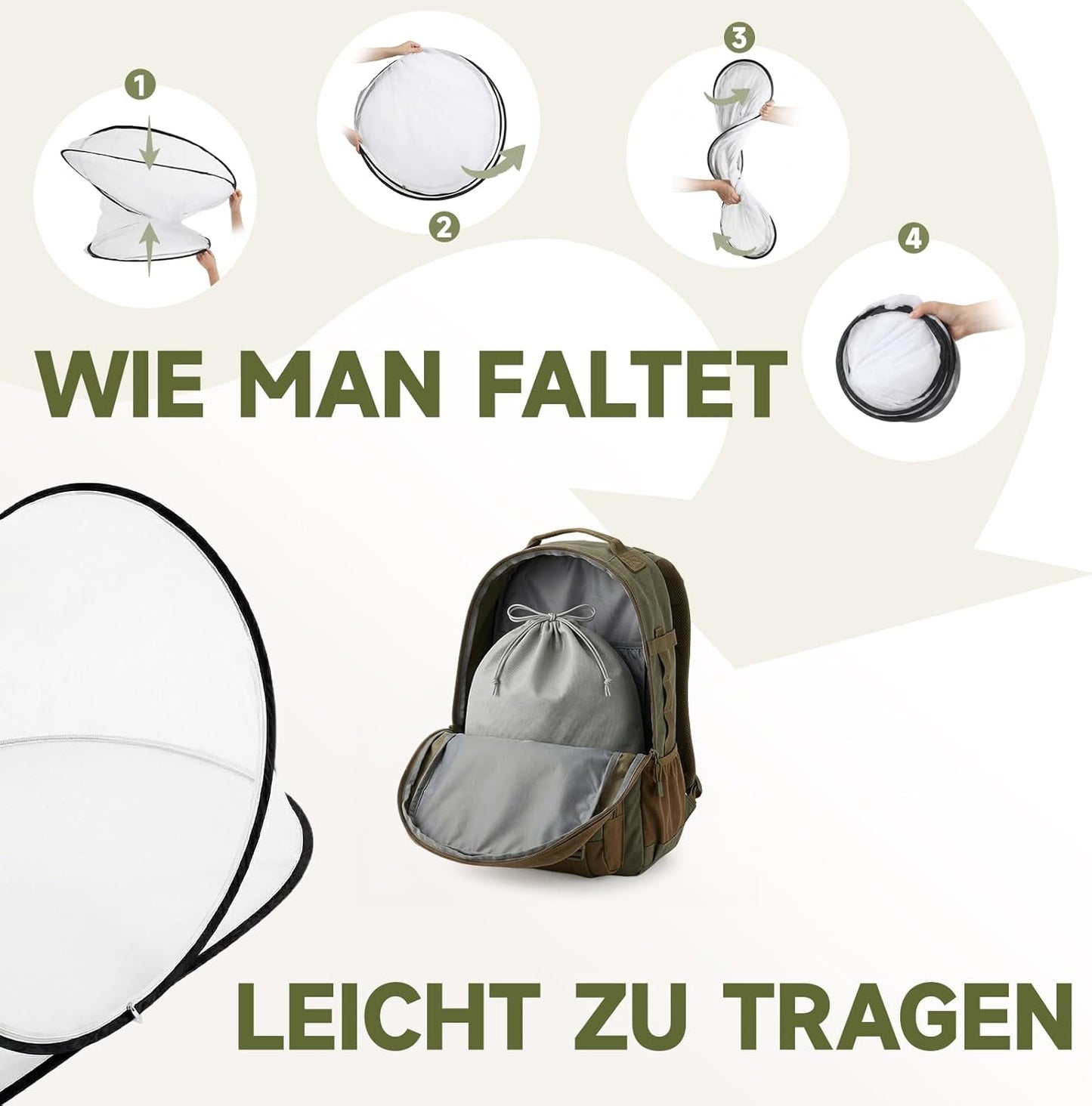 Pop Up Moskitonetz-Zelt