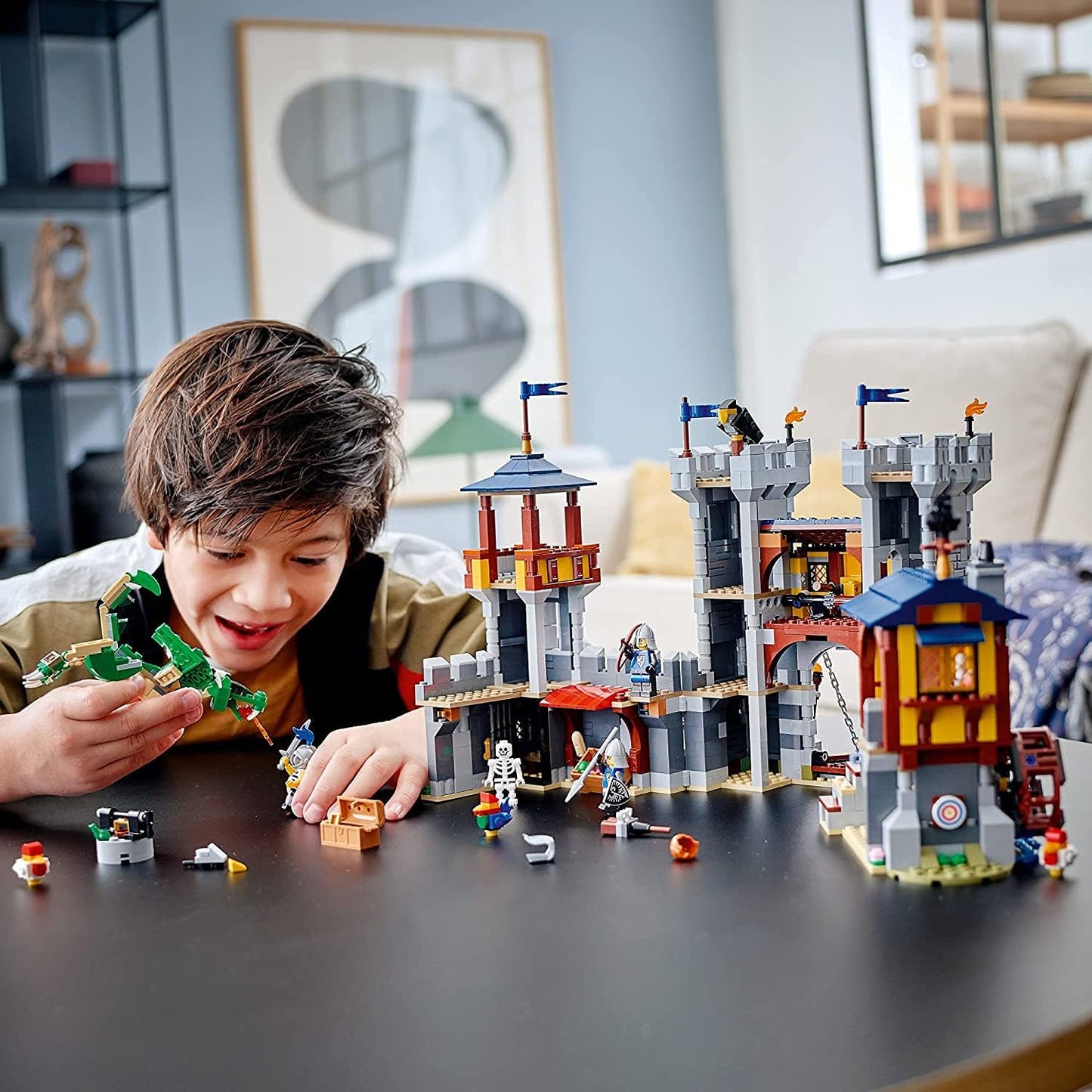Creator 3-in-1: Mittelalterliches Schloss (31120), Schloss Spielzeug Standardverpackung