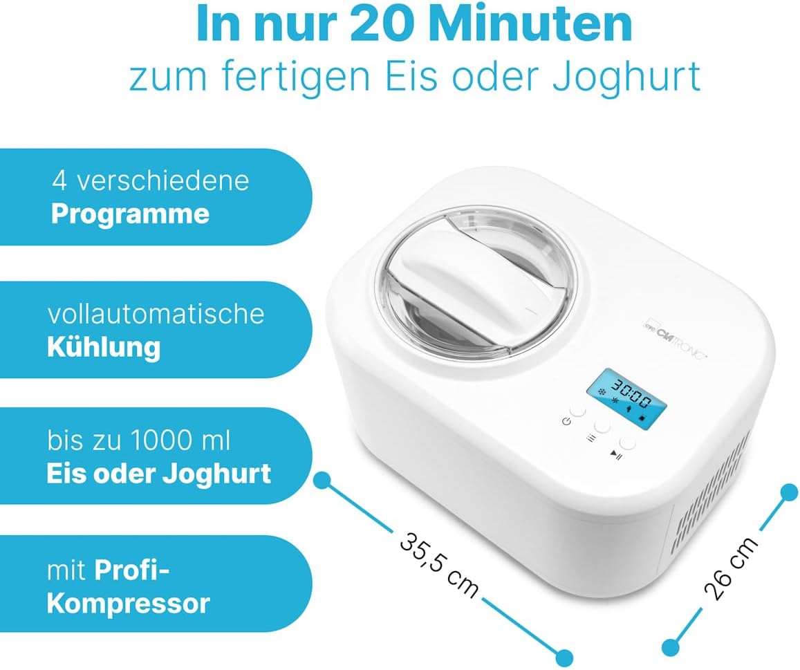 Eismaschine & Joghurtbereiter ICM 3799