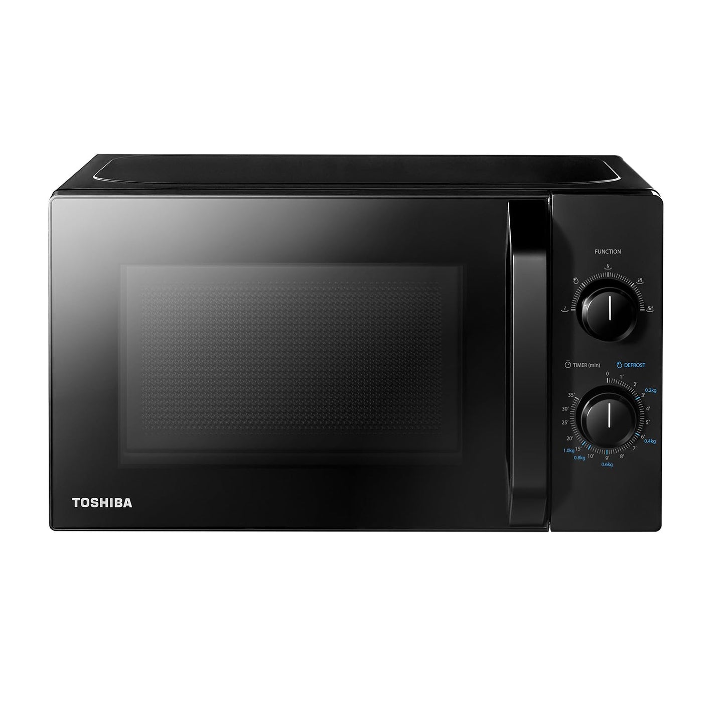 MW2-MM20PE(BK) Mikrowelle mit Auftaufunktion, 5 Leistungsstufen 20L Schwarz
