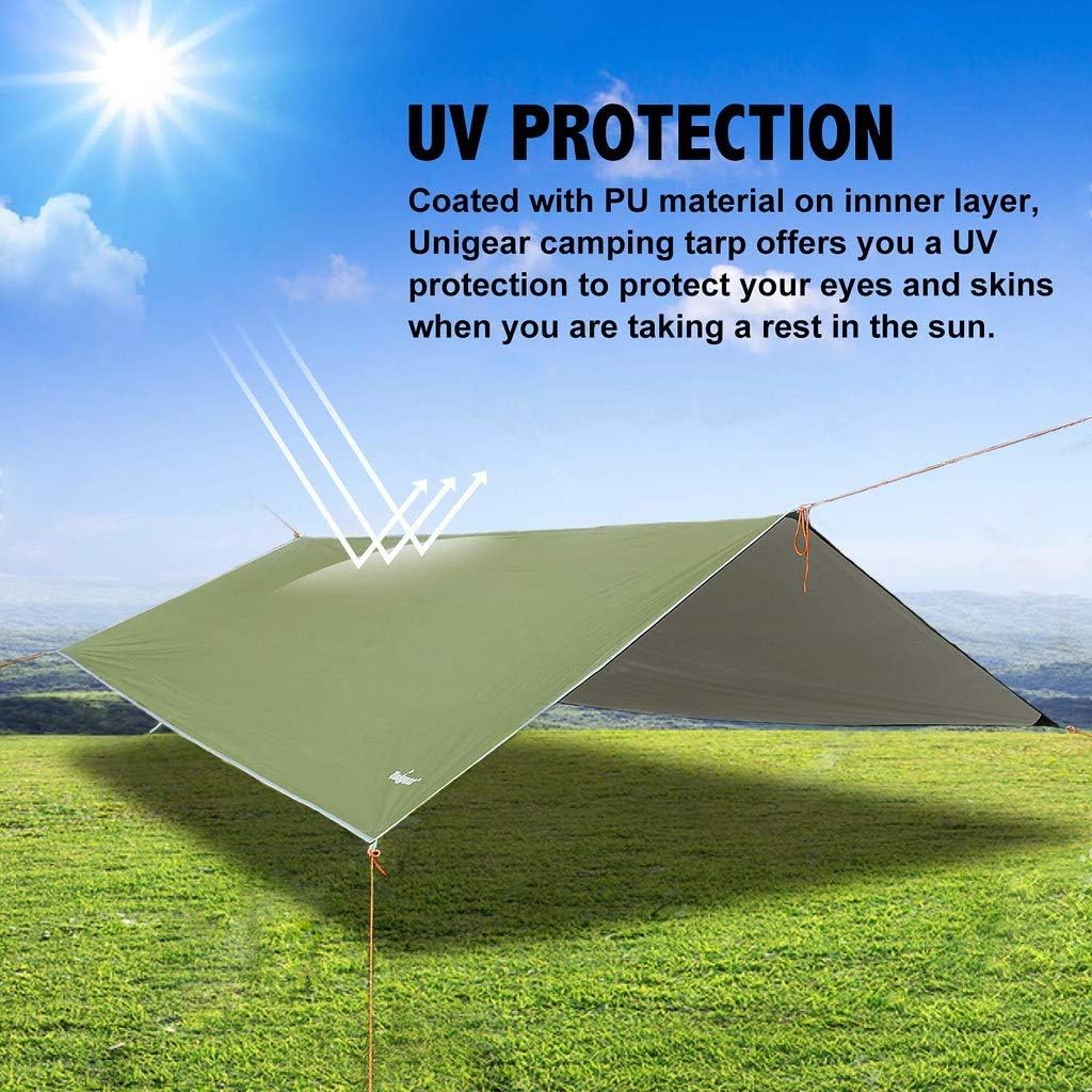 Wasserdichtes Tarp, Armee Grün 3x4 m