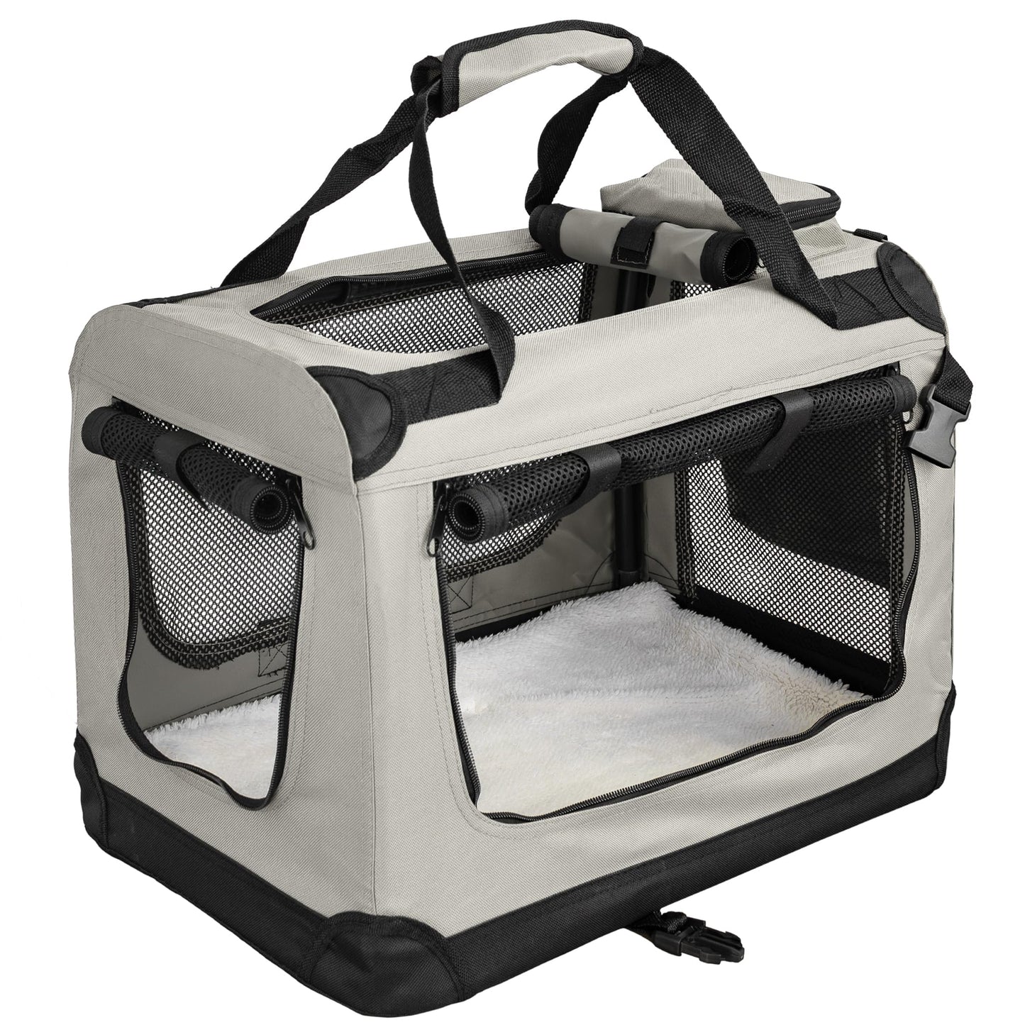 Faltbare Transportbox für Haustiere, L 50 x B 35 x H 36 cm