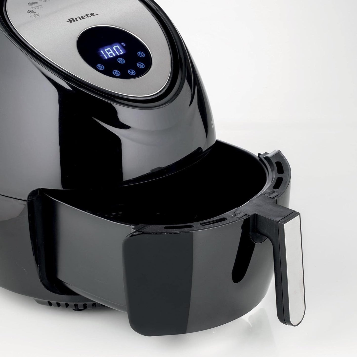 Heissluftfritteuse 4618 mit LCD- und Touchscreen, Black