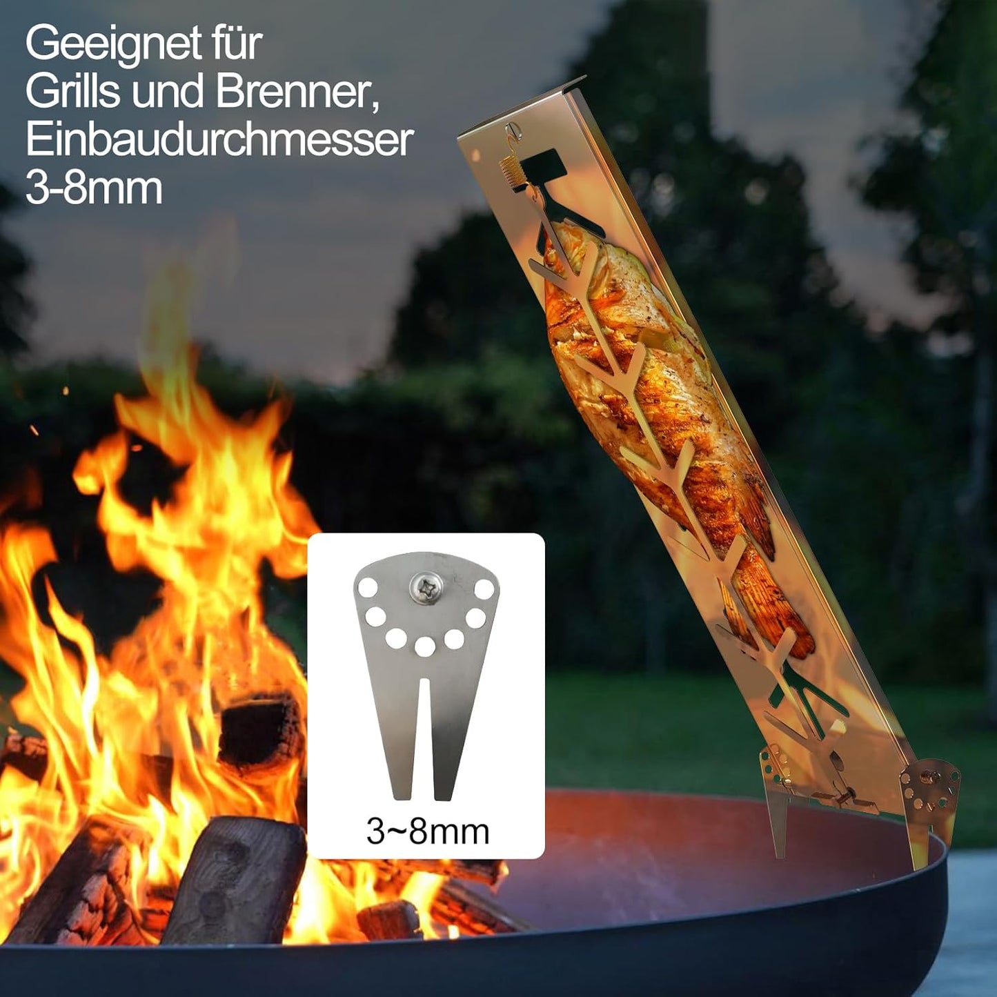 Flammlachsbrett