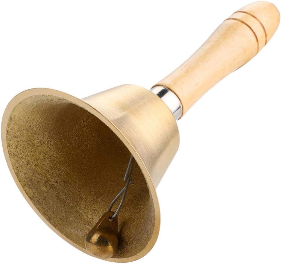 Klassische Handglocke mit Holzgriff für Kinder