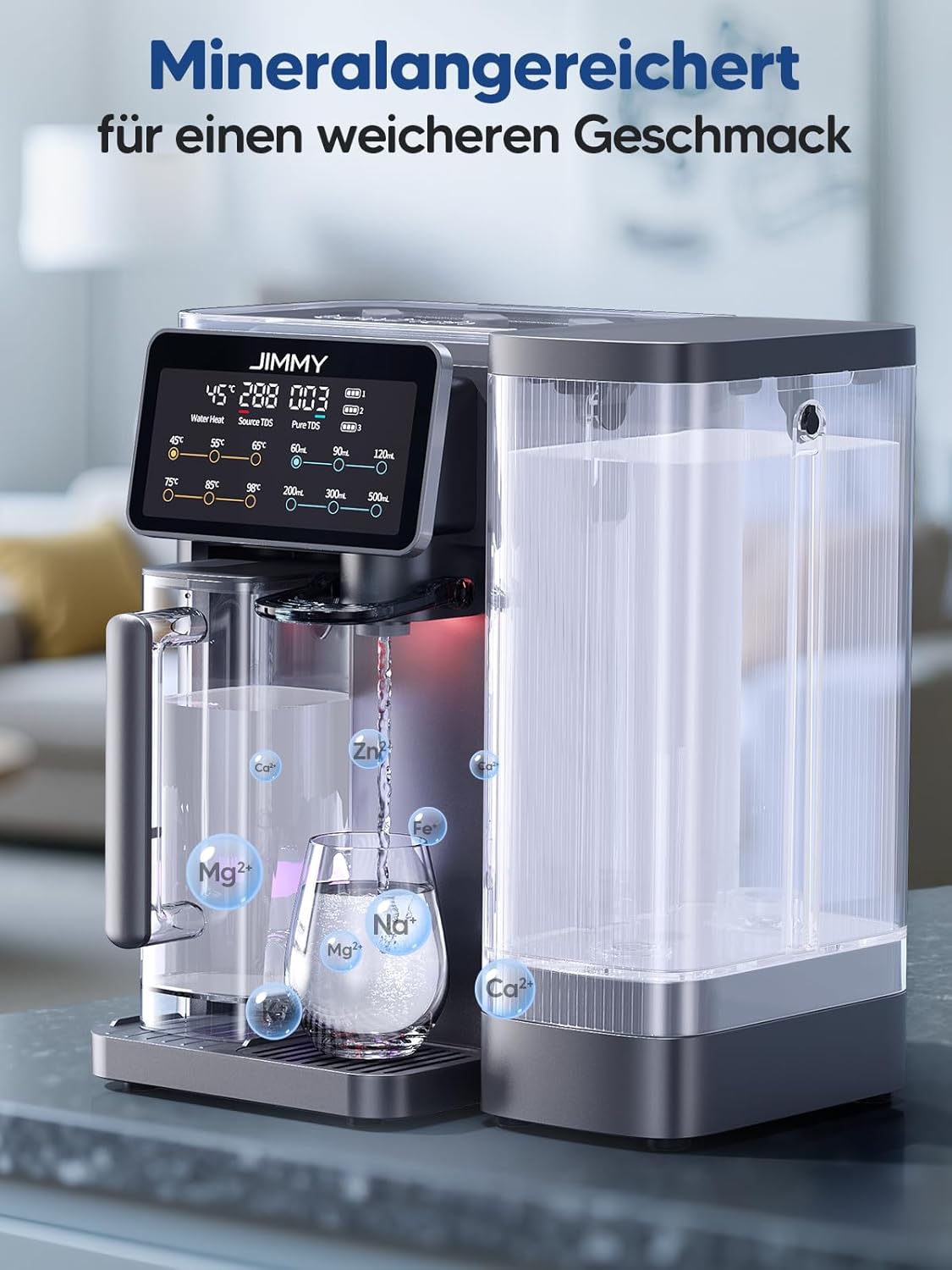 R9 Osmoseanlage mit Heisswasserspender & TDS-Monitor