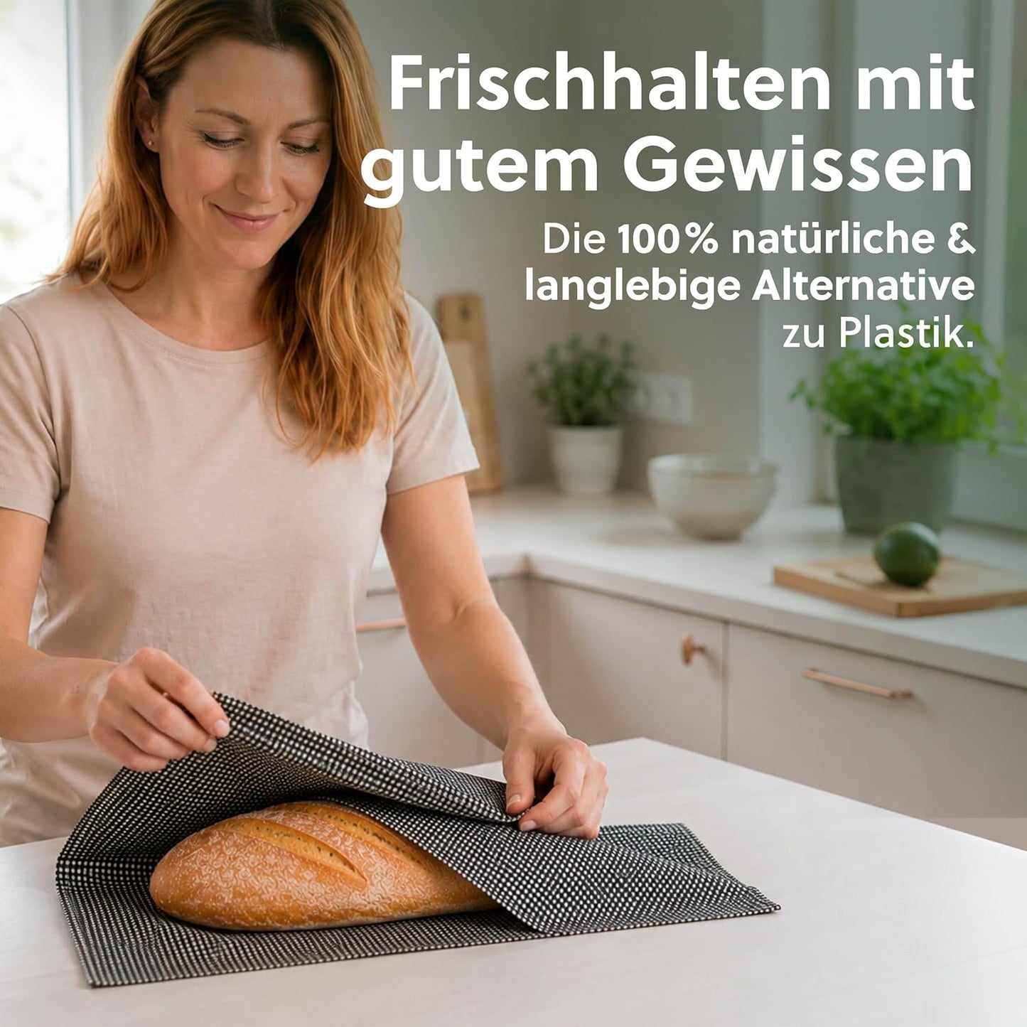 XXL Bienenwachstuch für Brote