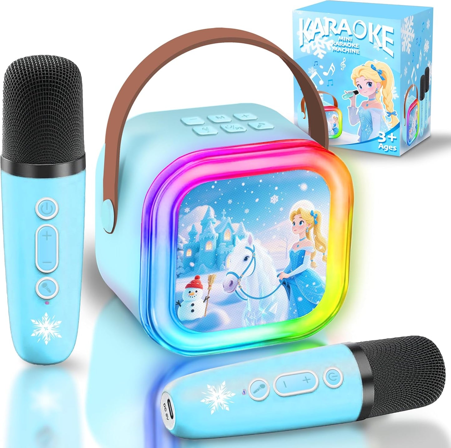 Kinder-Karaokemaschine mit 2 Mikrofonen