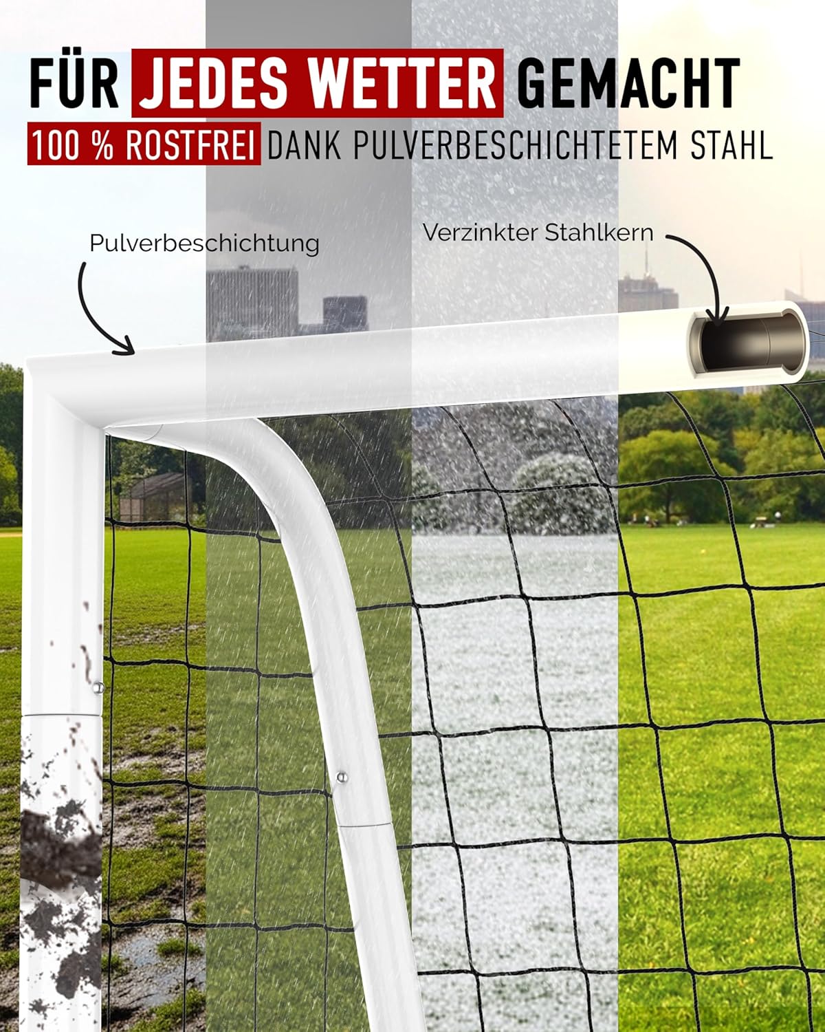 Fussballtor für Kinder, 240x160 cm