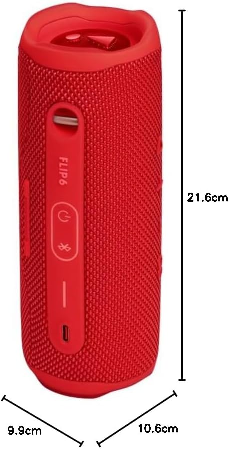Flip 6 - Tragbarer Bluetooth-Lautsprecher, Rot