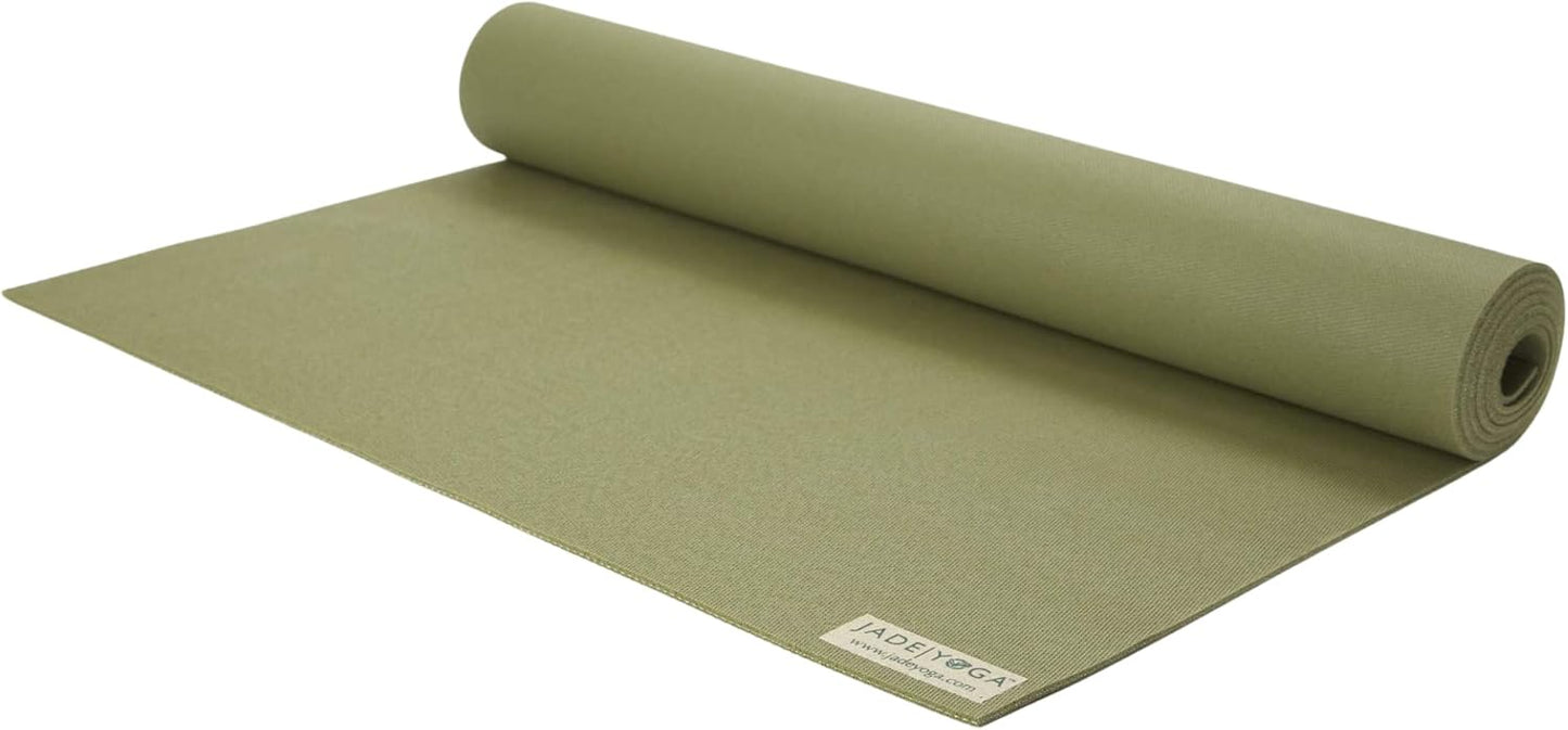 Harmony Yoga Matte mit rutschfester Oberfläche, ölivgrün ; ‎3/16\" x 68\