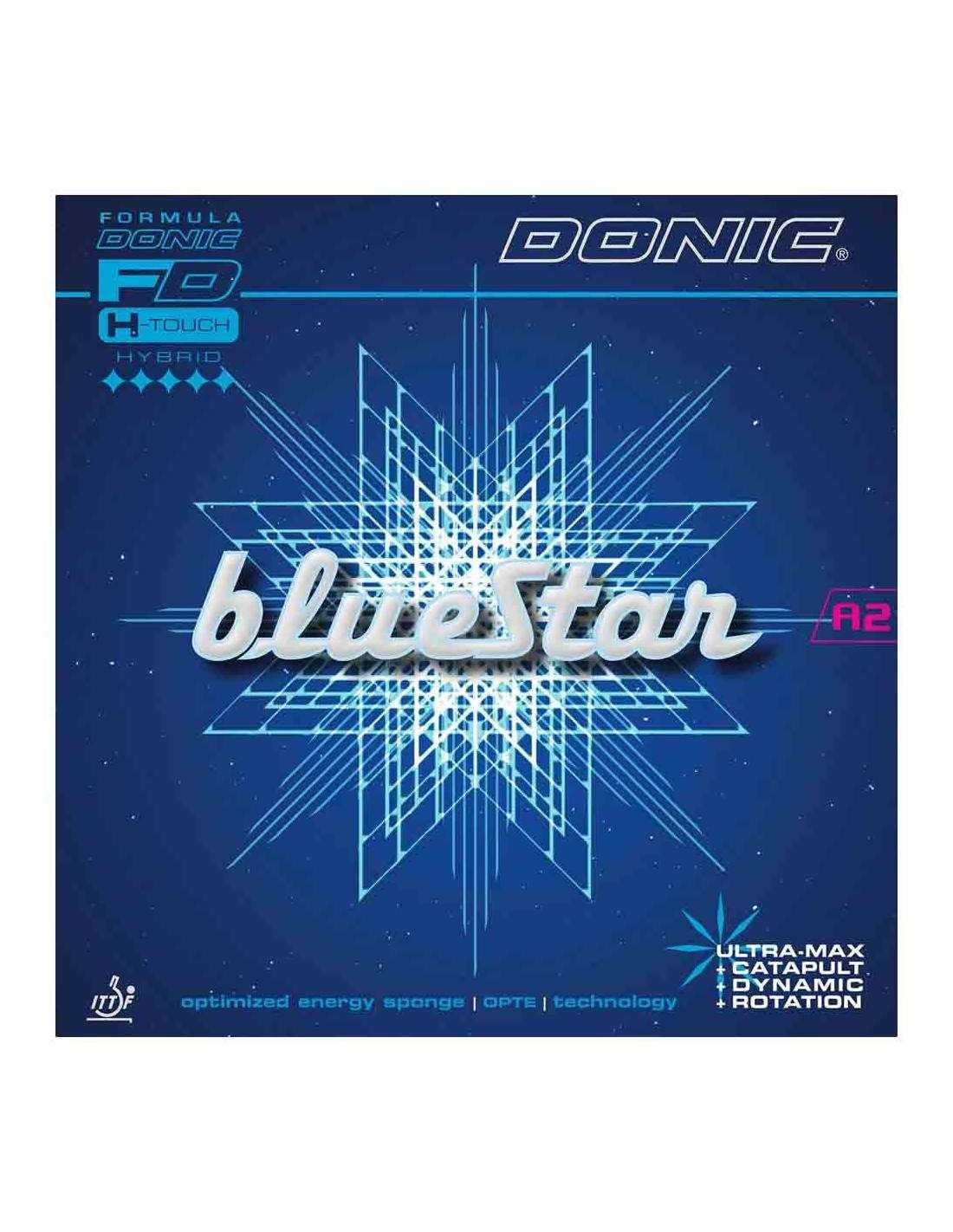 Tischtennisbelag Bluestar A2, Schwarz 2,3 mm