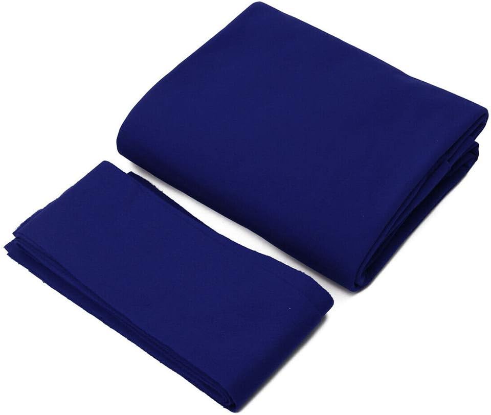 Billard-Tischtuch, 7 pies blau