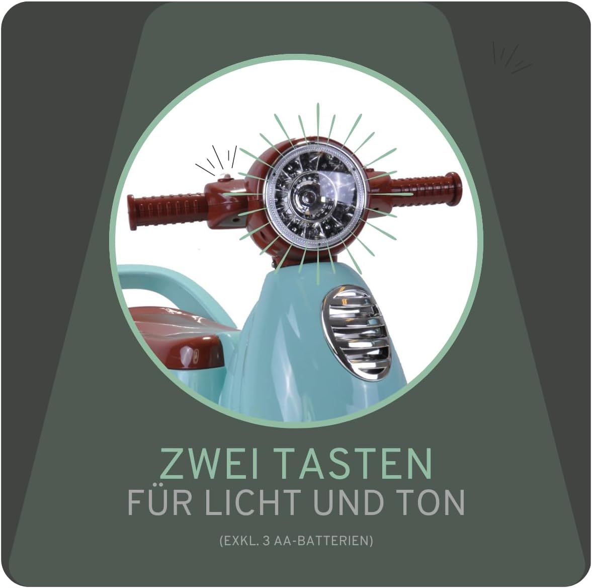 Retro Laufroller, Retro Minze