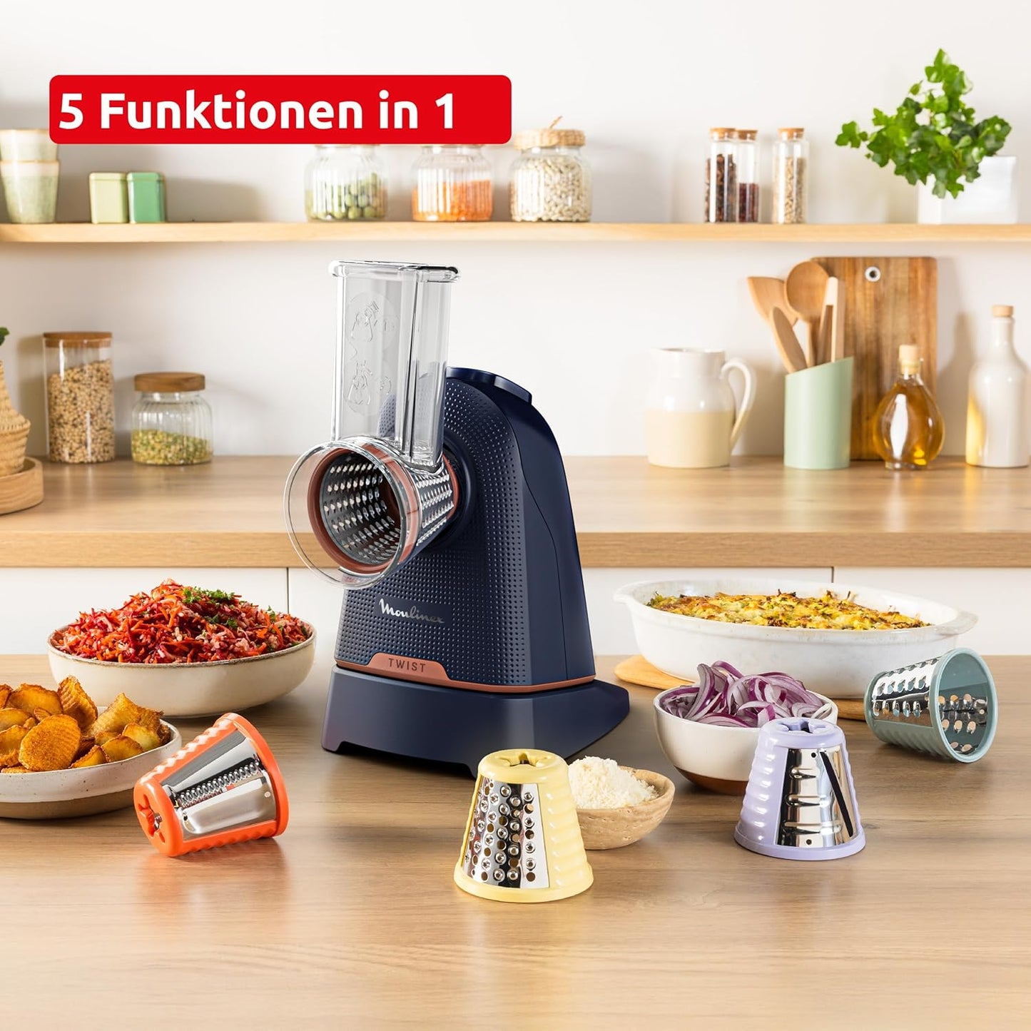 Fresh Express Twist Multi-Zerkleinerer, Fresh Express Twist | Blau