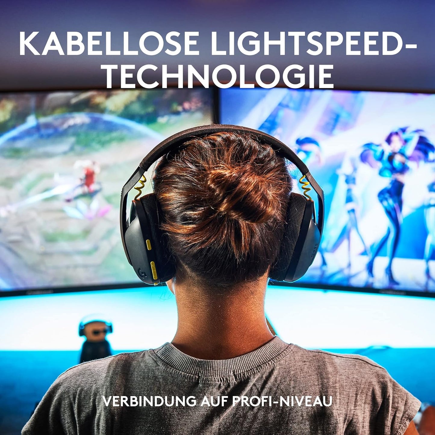 G435 Lightspeed Gaming Headset, Schwarz G435 | +18 Stunden-Akku