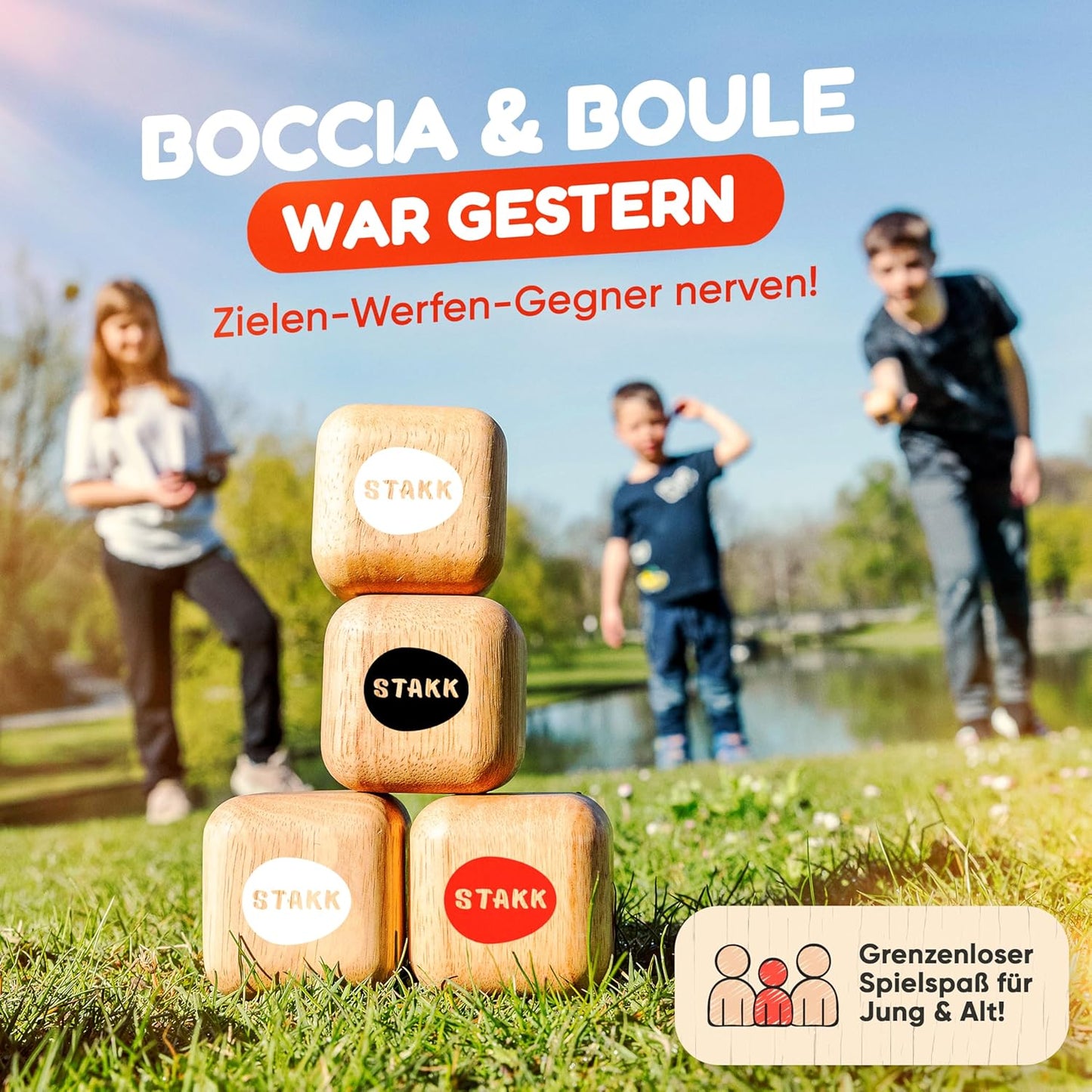Outdoor-Wurfspiel, Modern