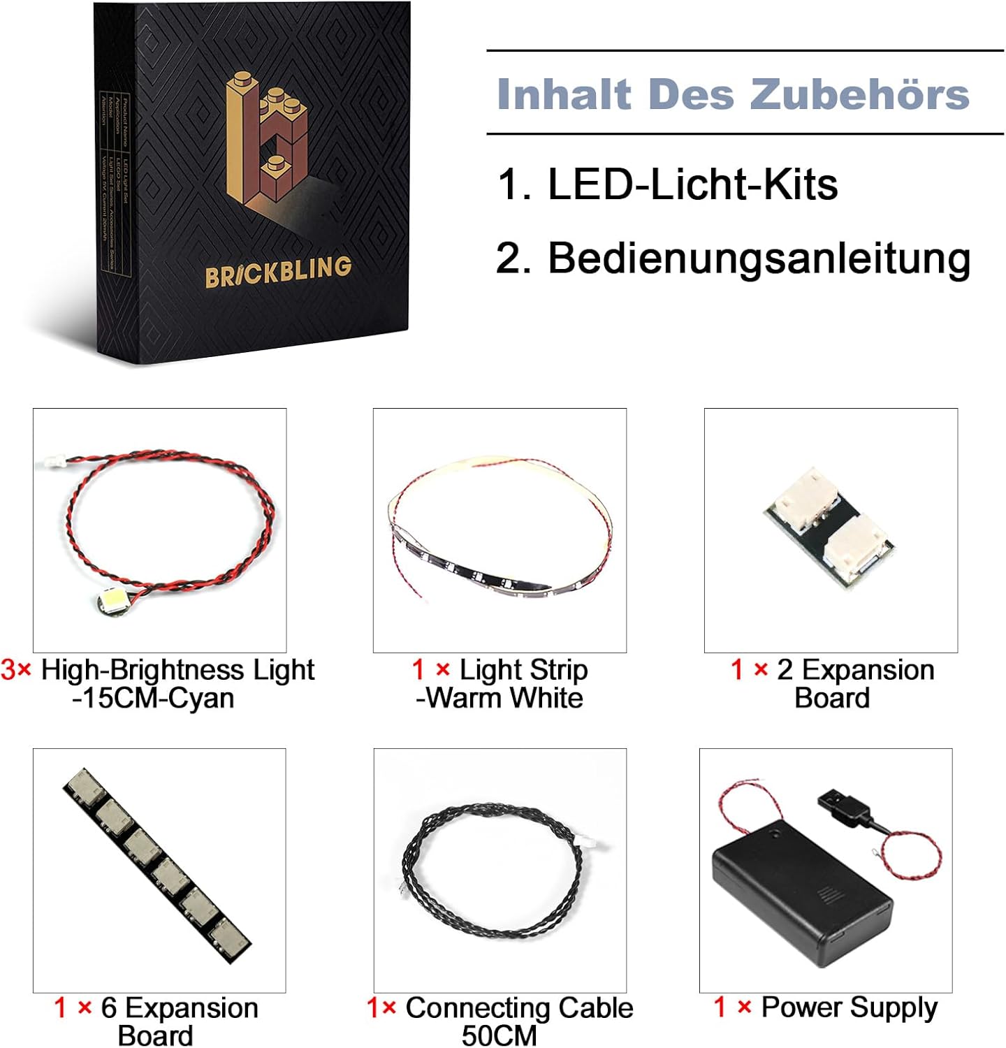 LED-Lichtset für Lego Game Boy Modell 72046, 72046 Game Boy Standard Version