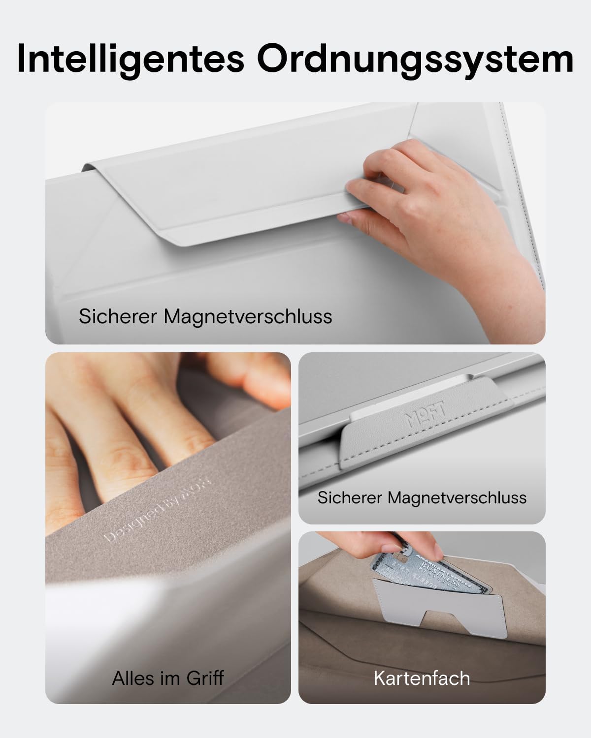 Laptoptasche & Ständer für 13.3 Zoll, Grüner See 13,3"