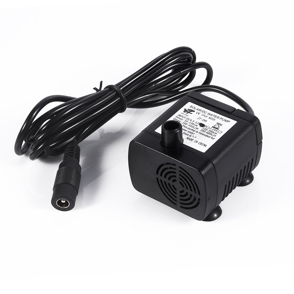 Solar Mini Tauchpumpe für Aquarium & Teich