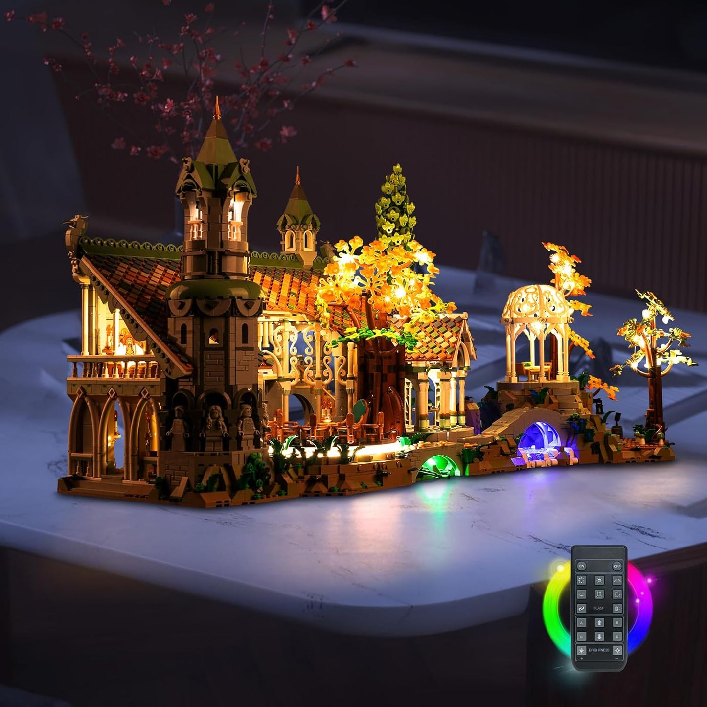 LED Licht Set für LEGO Herr der Ringe: Bruchtal (10316) inkl. Fernbedienung, 10316 Rivendell-Fernbedienung 2