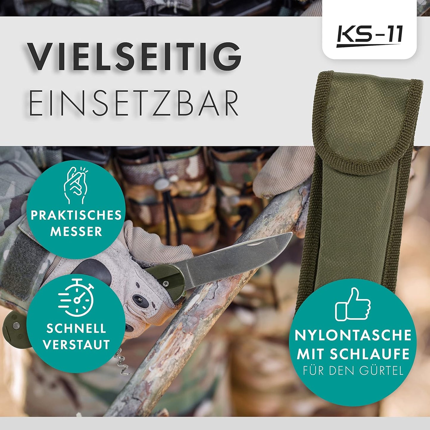 Campingbesteck-Set (6-teilig)
