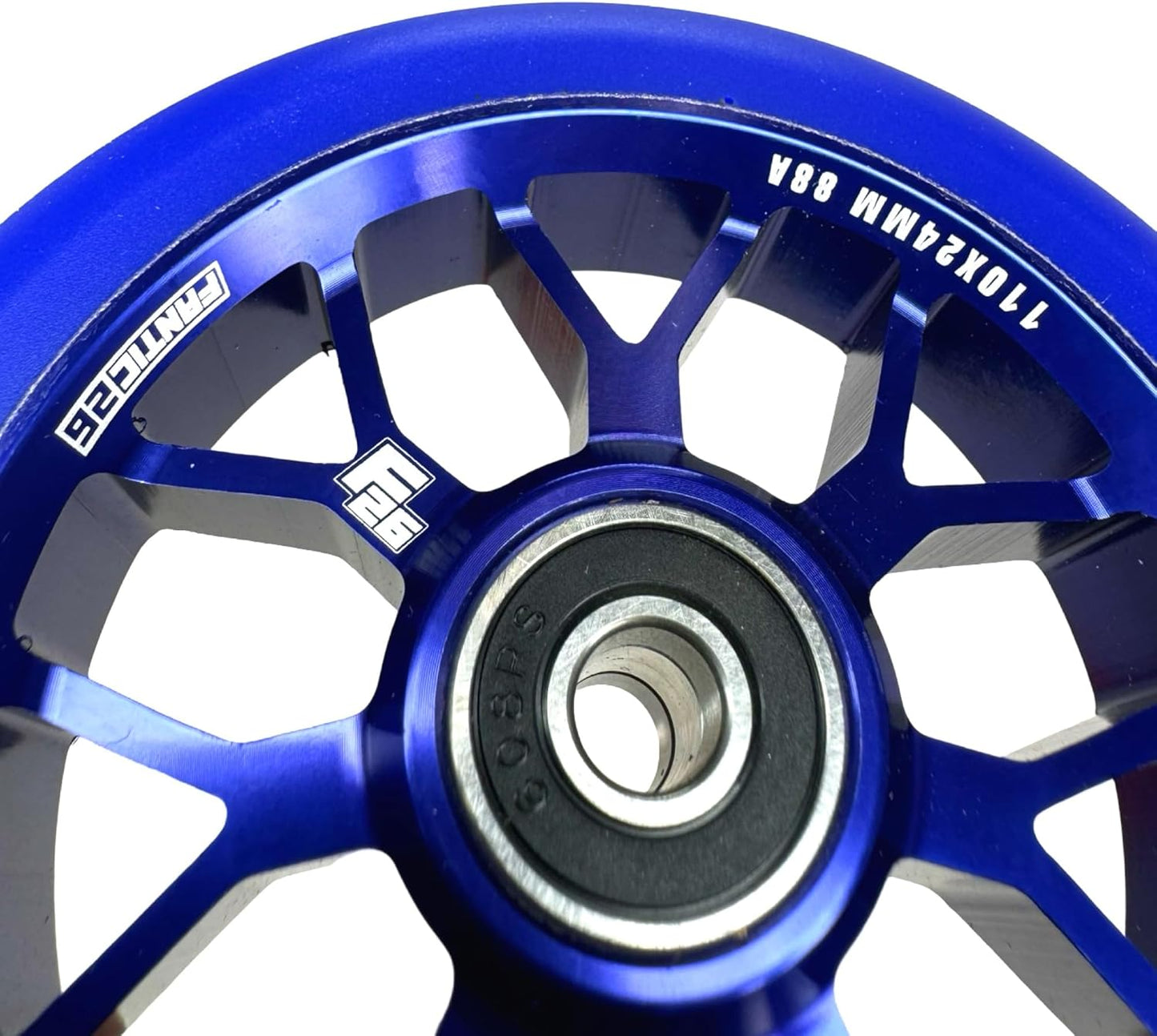 Spy7 Stunt Scooter Rolle, Blau/Pu Blau