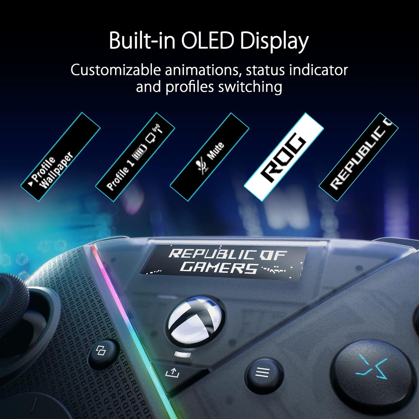 Raikiri Pro PC-Controller mit OLED Display, Raikiri Pro