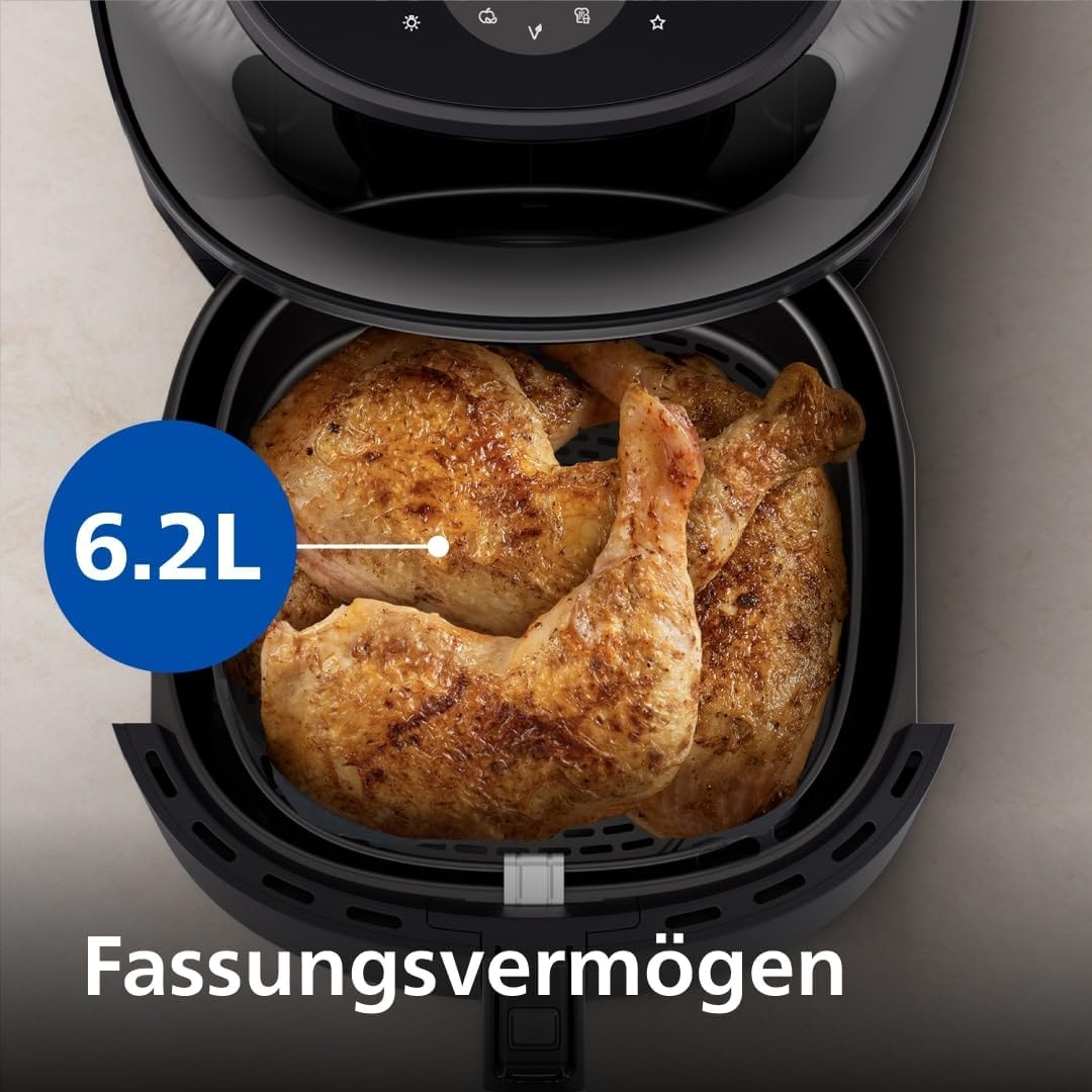 Airfryer 3000 Series, 6.2 L - neues Modell, mit Fenster