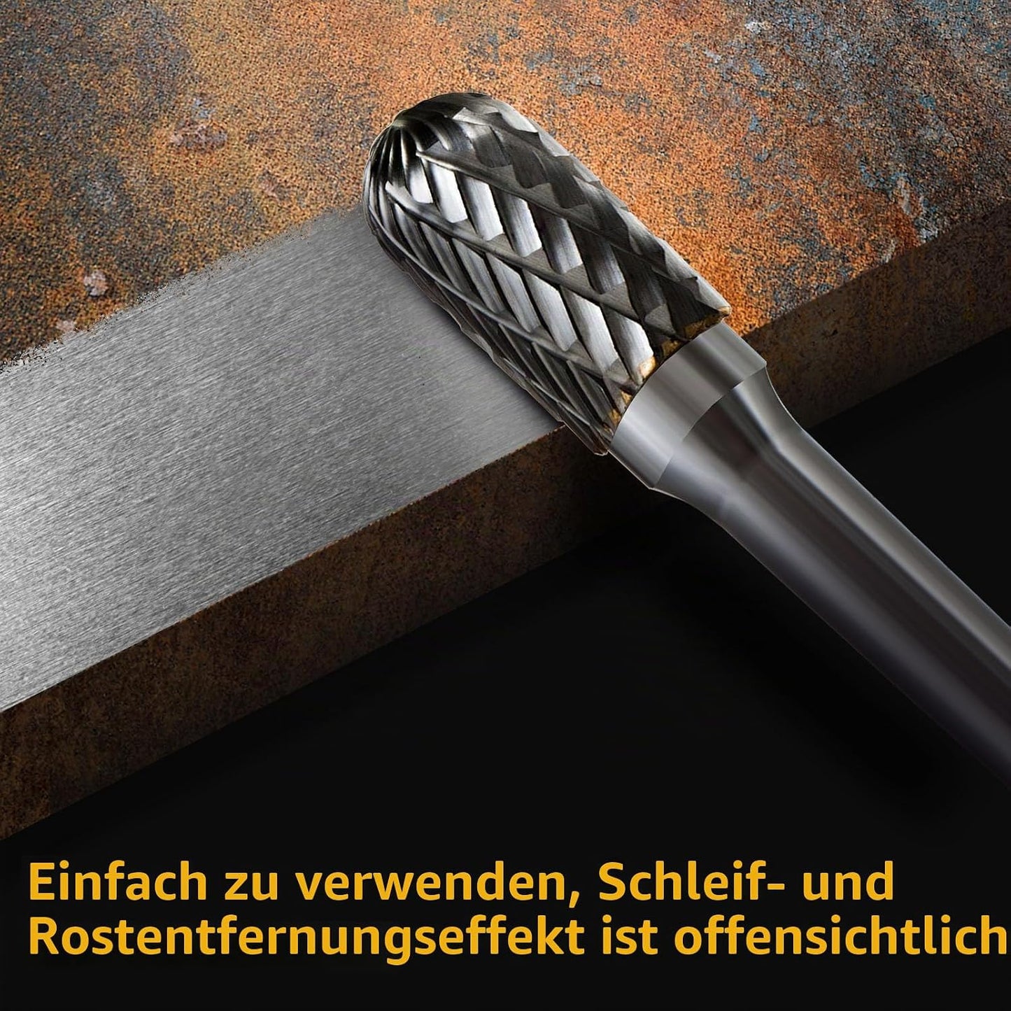 10-teiliges Frässtifte Set, 6 mm, 10 Stück