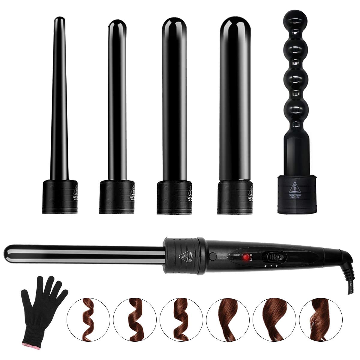 Lockenstab 6 in 1