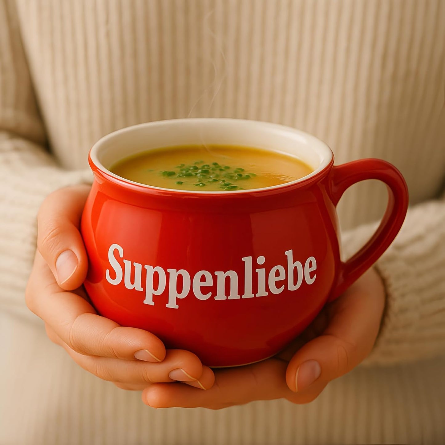 4er-Set Suppentassen, 4 Tassen