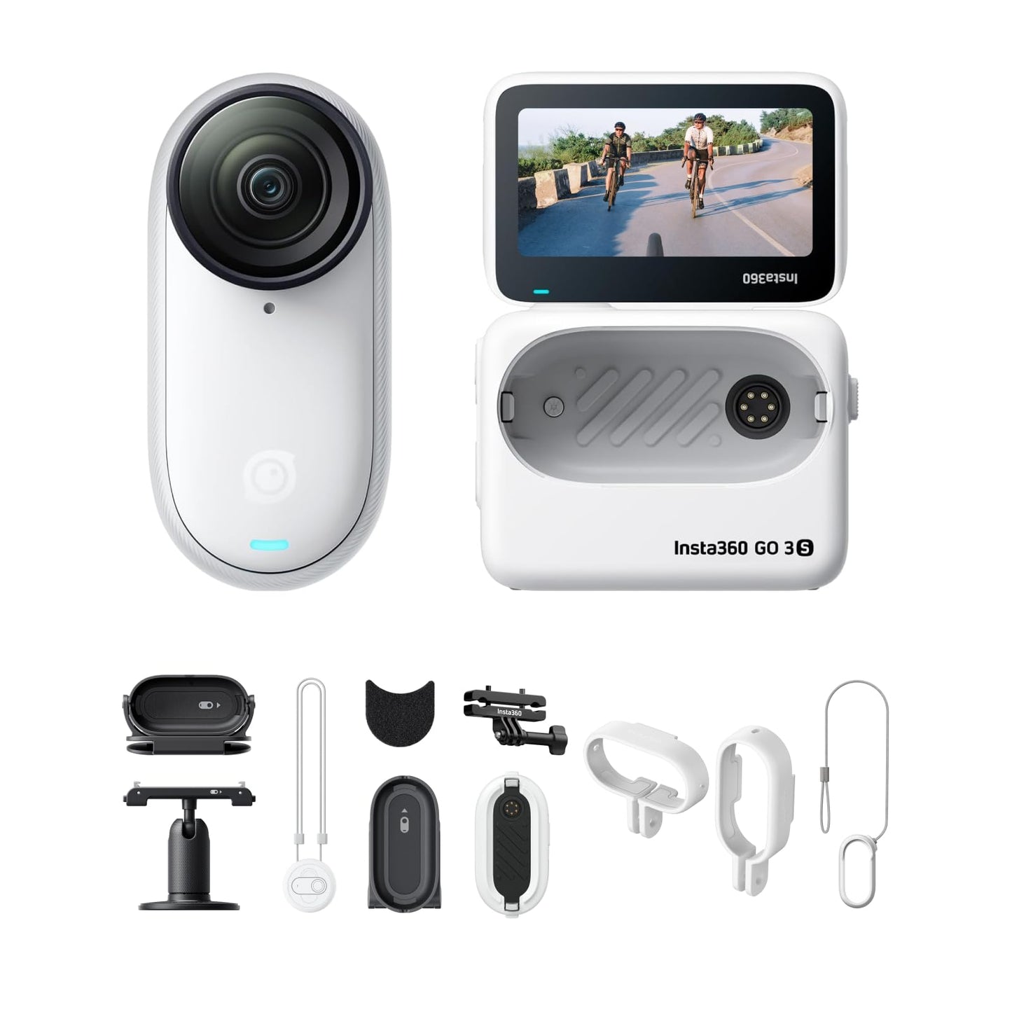 GO 3S Fahrrad-MultiView-Bundle, Polarweiss Fahrrad-MultiView-Bundle
