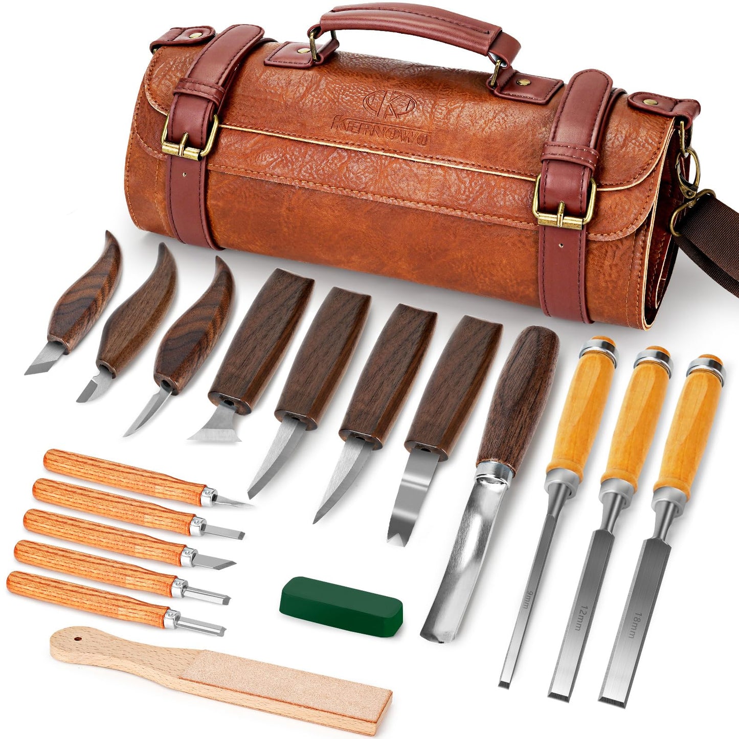 Holzschnitzwerkzeug-Set, 20-Stück