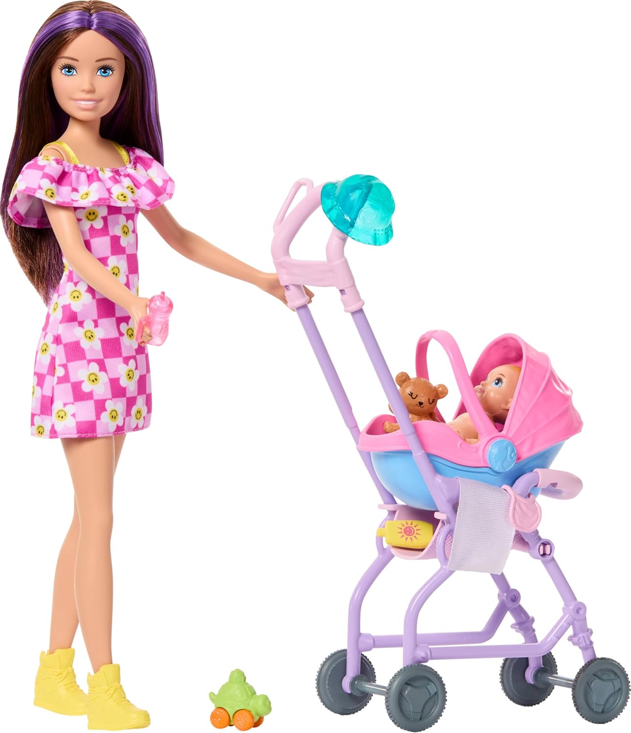 Skipper Babysitters mit Kinderwagen