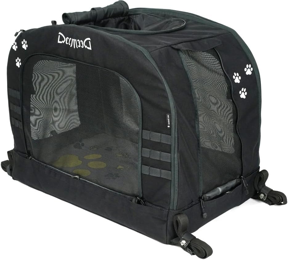 Motorrad-Haustiertasche für Hunde und Katzen, XL (bis zu 36 kg)