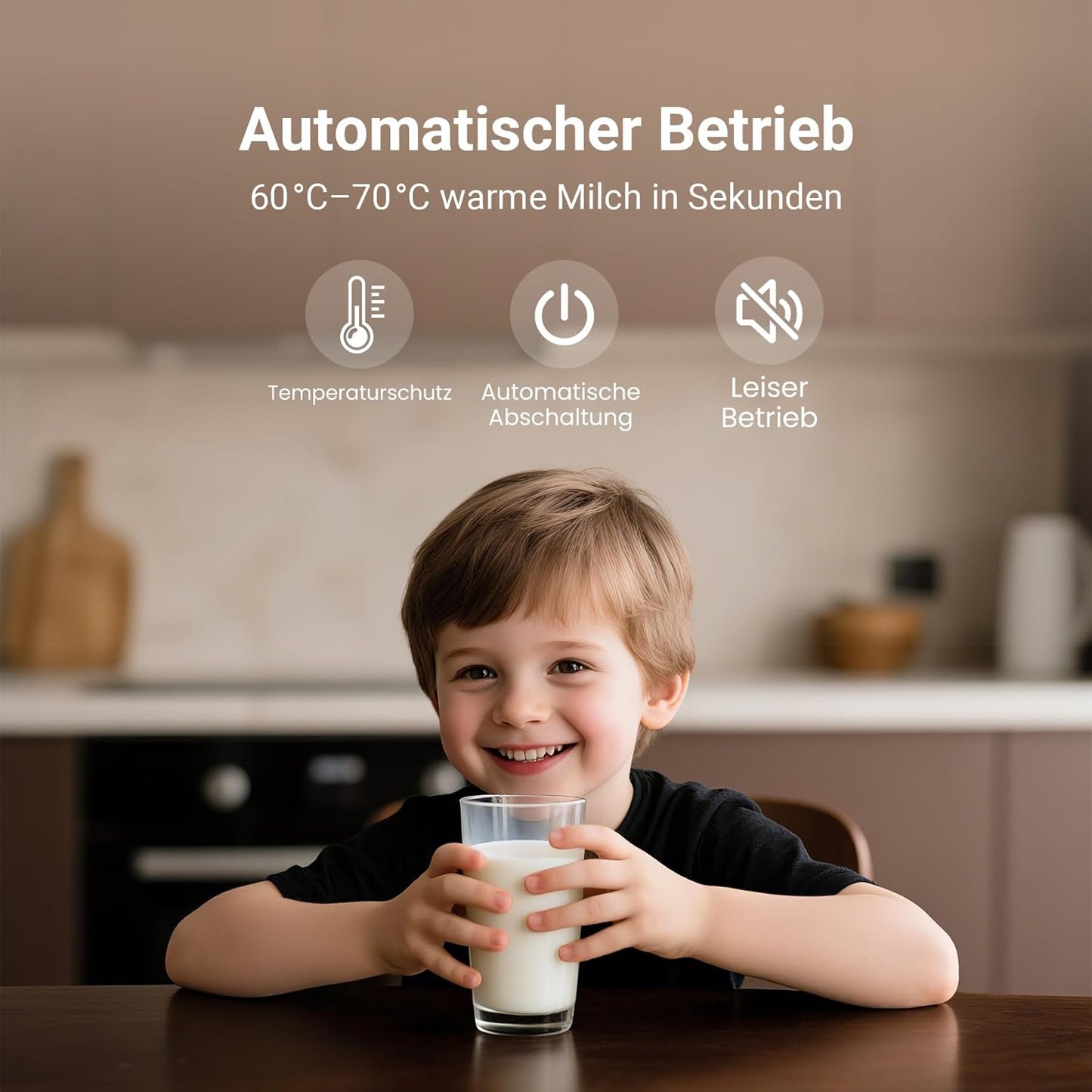 Elektrischer Milchaufschäumer
