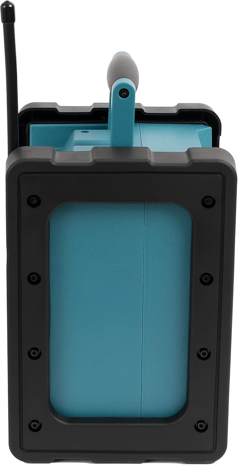 Baustellenradio BSR 200 mit Bluetooth und DAB+, Blau Netz-/Akkubetrieb mit DAB