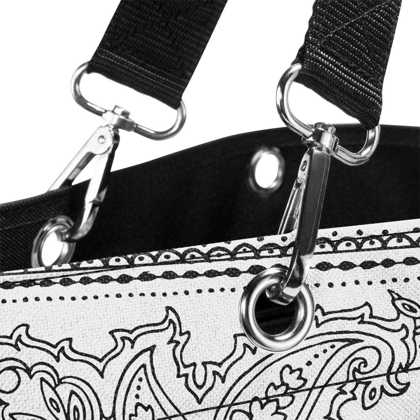 Shopper XL Tasche, Bandana White
