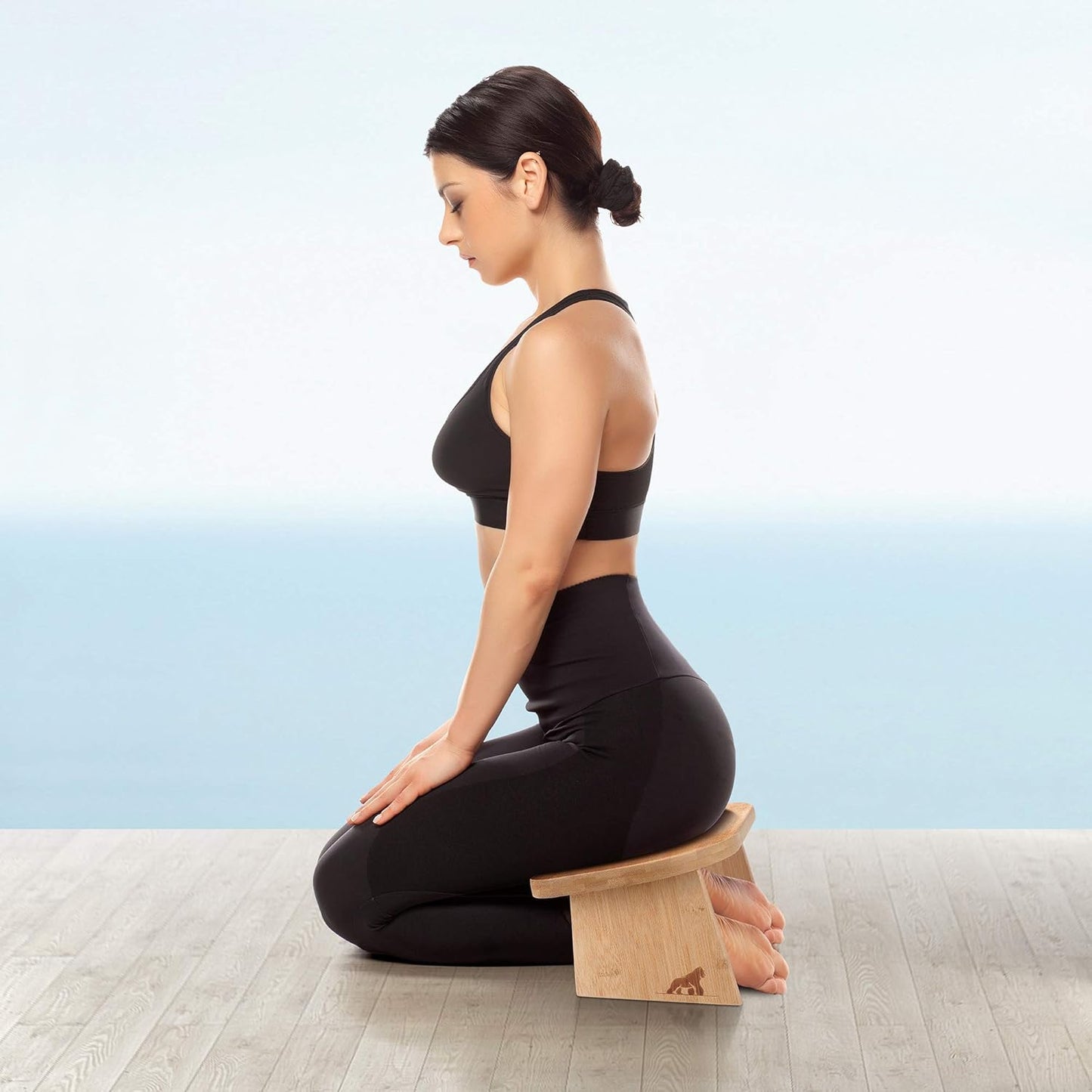 Klappbare Meditationsbank für Achtsamkeit und Yoga